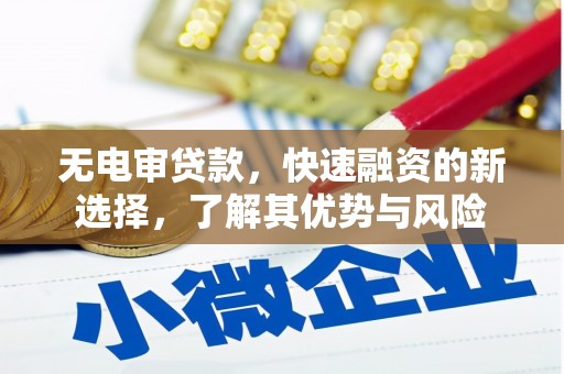 永康无电审贷款，快速融资的新选择，了解其优势与风险