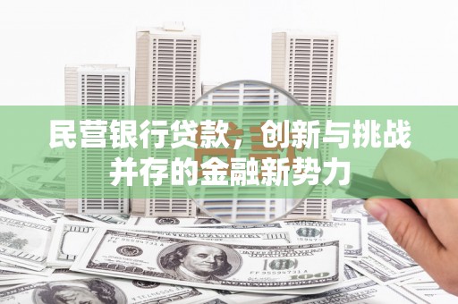 永康民营银行贷款，创新与挑战并存的金融新势力