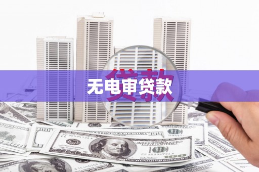 永康无电审贷款