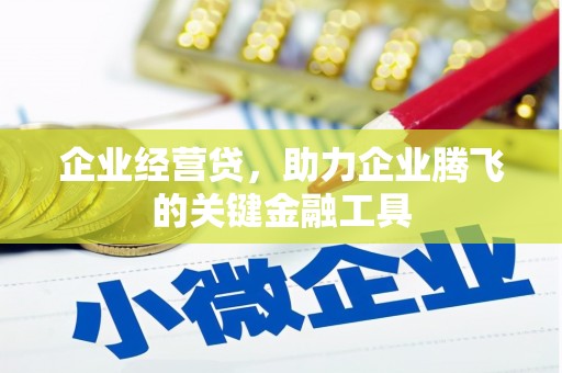 永康企业经营贷，助力企业腾飞的关键金融工具