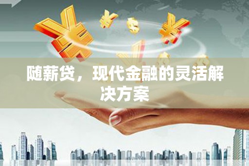 永康随薪贷，现代金融的灵活解决方案