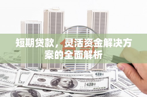 永康短期贷款，灵活资金解决方案的全面解析