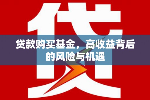 永康贷款购买基金，高收益背后的风险与机遇