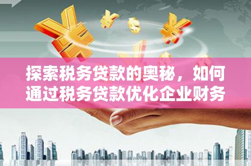 永康探索税务贷款的奥秘，如何通过税务贷款优化企业财务