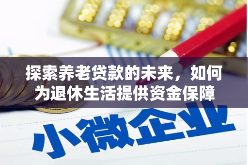 永康探索养老贷款的未来，如何为退休生活提供资金保障
