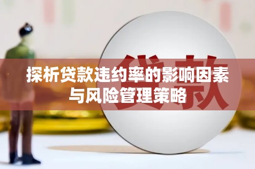 永康探析贷款违约率的影响因素与风险管理策略