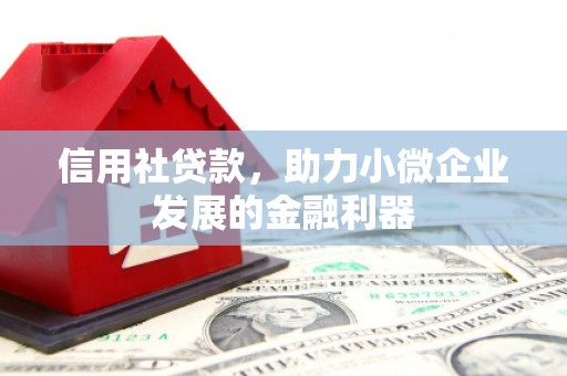 永康信用社贷款，助力小微企业发展的金融利器