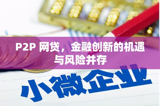 永康P2P 网贷，金融创新的机遇与风险并存