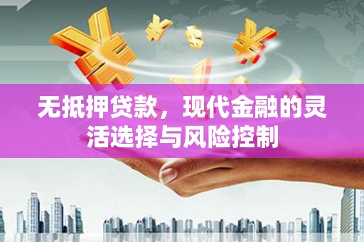 永康无抵押贷款，现代金融的灵活选择与风险控制