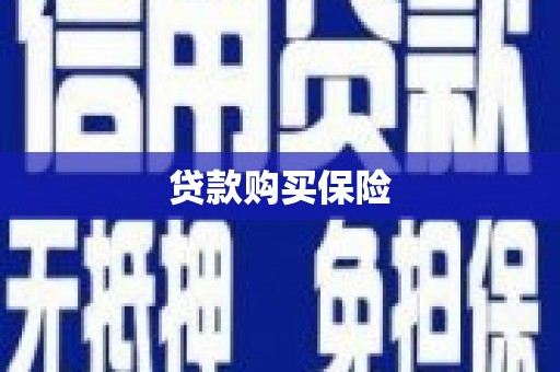 永康贷款购买保险