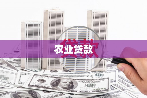 永康农业贷款