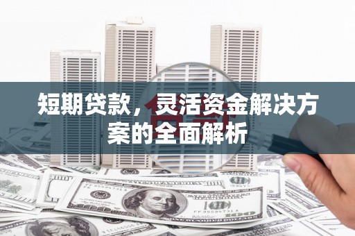 永康短期贷款，灵活资金解决方案的全面解析