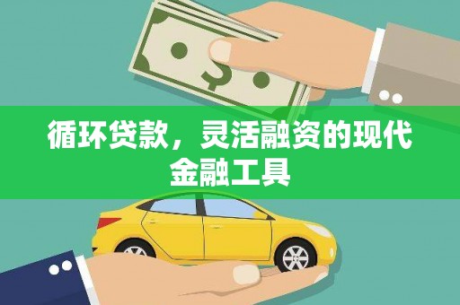 永康循环贷款，灵活融资的现代金融工具