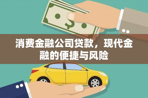 永康消费金融公司贷款，现代金融的便捷与风险
