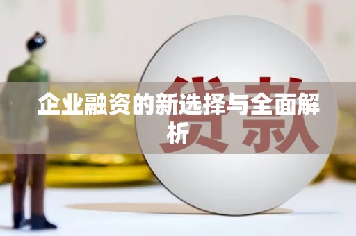 永康企业融资的新选择与全面解析